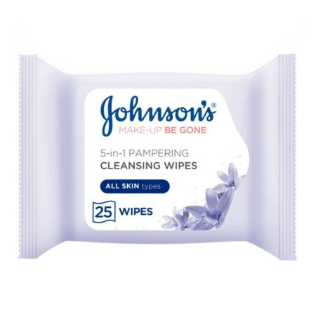 Johnson’s Face Care Pampering Face Wipes 25 per pack