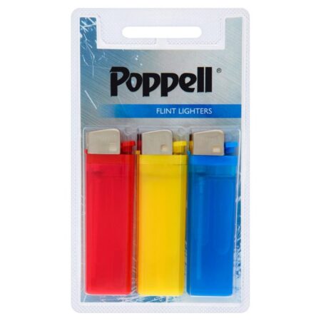 Poppell Lighters 3 Pack