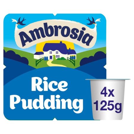 Ambrosia Rice Pudding 4 X 125g