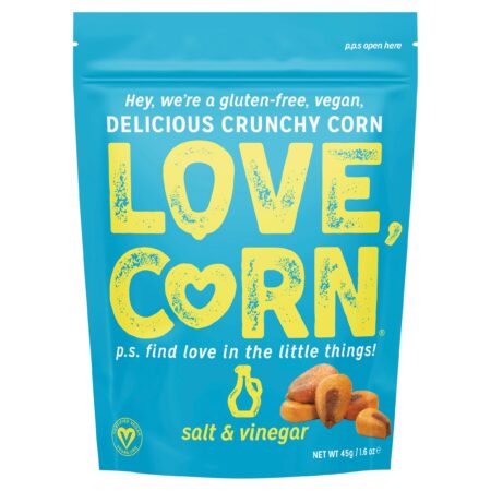 Love Corn Salt & Vinegar 45g