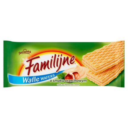 Jutrzenka Family’s Nut Wafers 180g