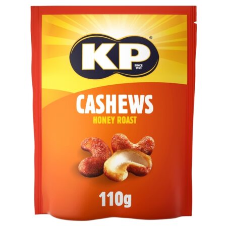 KP Honey Roast Cashews 110g