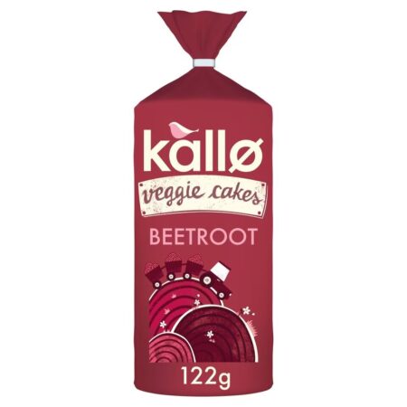 Kallo Veggie Cakes Beetroot & Balsamic 22g