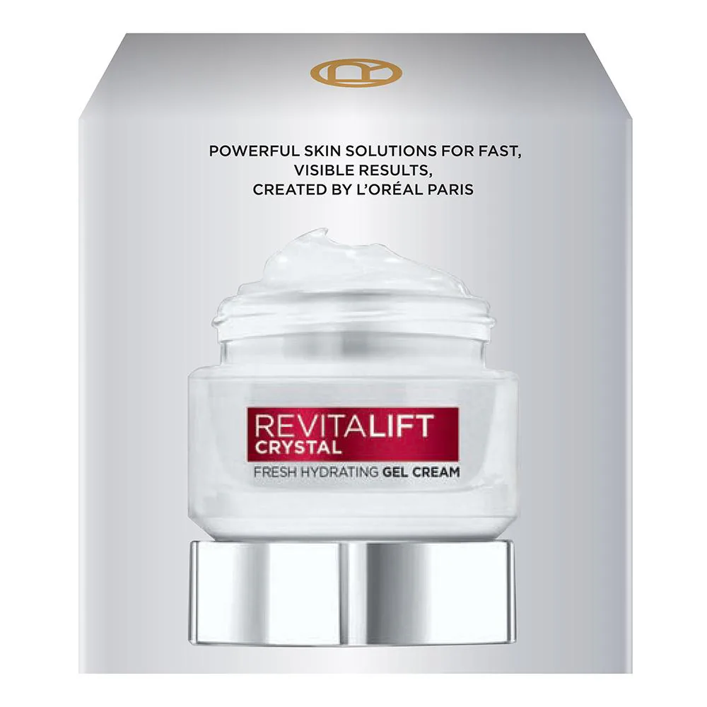 L'Oreal Paris Innovation Revitalift Crystal Fresh Hydrating Gel Cream 50 ml - Image 5