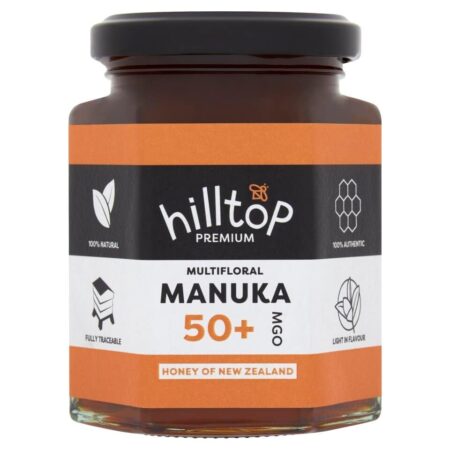Hilltop Honey Mgo 50+ Manuka Honey 225g