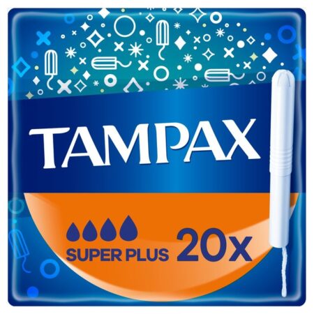 Tampax Super Plus Applicator 20pk