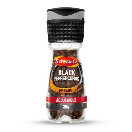Schwartz Black Peppercorn Grinder 35g