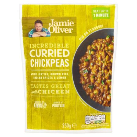 Jamie Oliver Curried Chickpeas 250g