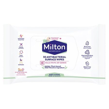 Milton Antibacterial Surface Wipes 30s