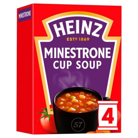 Heinz Minestrone Cup Soup 4 x 18g