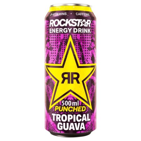Rockstar Punched Energy Tropical Guava 500ml Pm ?.99