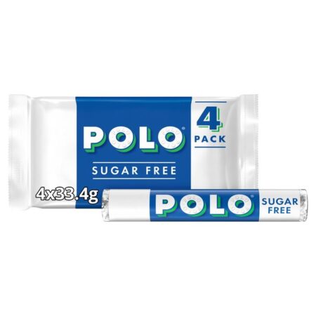 Polo Sugar Free Mints 4 Pack 133.6g