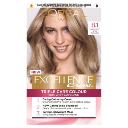 Excellence Ash Blonde 8.1