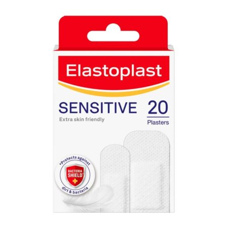 Elastoplast Sensitive Hypoallergenic Plasters 20 per pack
