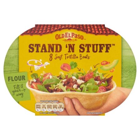 Old El Paso Stand N Stuff Tortilla Wrap Boats 198g