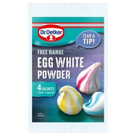 Dr Oetker Egg White Powder Sachet 4x5g