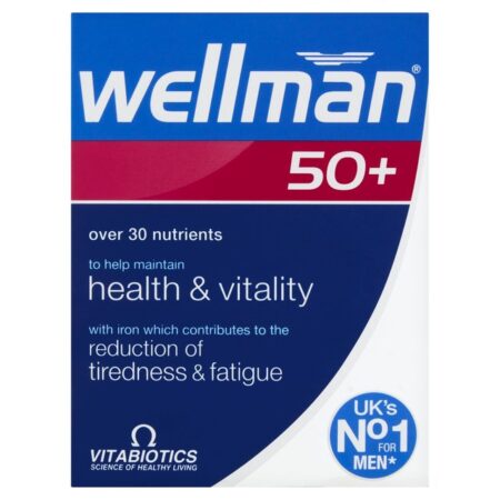 Wellman 50+ Tablets 30s