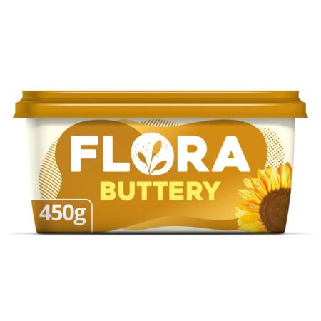 Flora Buttery Spread With Natural Ingredients 450g