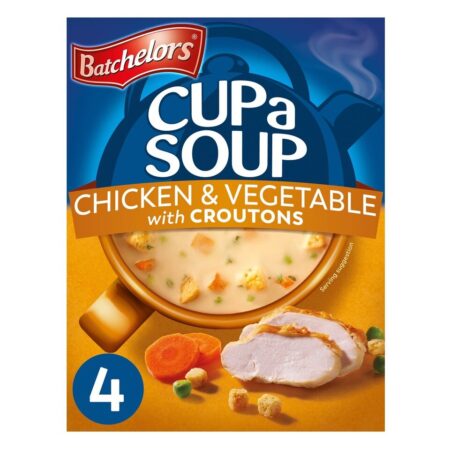 Bat Cas Chick/Veg&Croutons110g