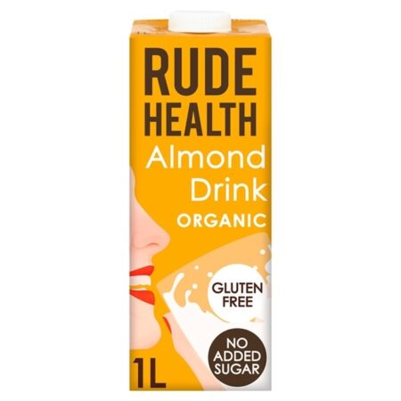 Rude Health Gluten Free Organic Almond Drink 1l
