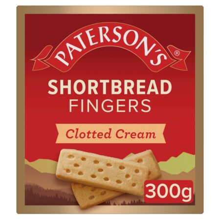 Paterson’s Clotted Cream Shortbread 300g