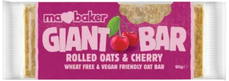 MA BAKER CHERRY GIANT BAR 90G