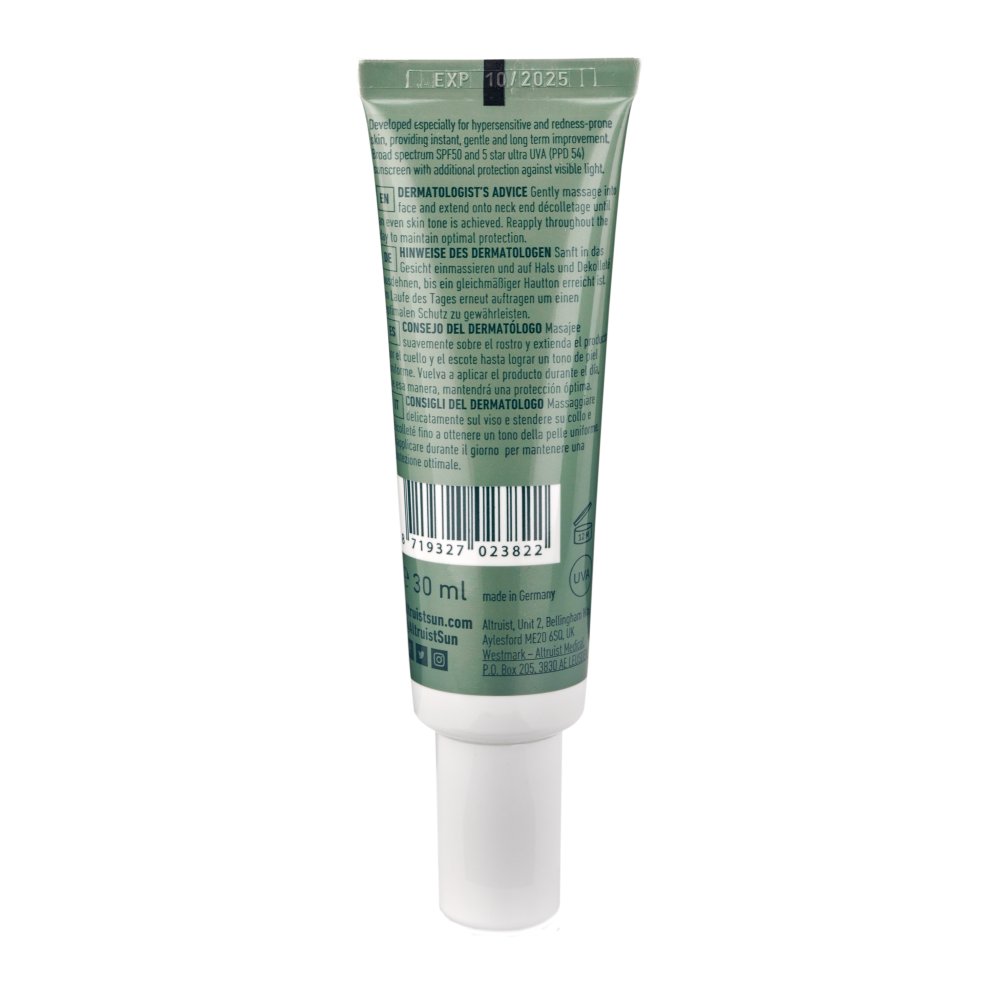 ALTRUIST ANTI REDNESS MOISTURISER SPF50 - Image 4