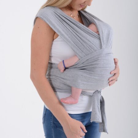 DG SNUGGLEROO BABY CARRIER LIGHT GREY