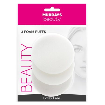 COSMETIC FOAM PUFFS 3 PC
