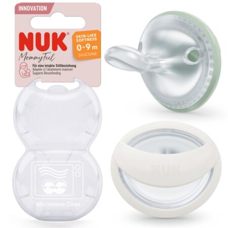 NUK PACIS1 MOMMYFEEL GREEN 2PK