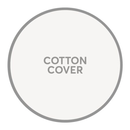 DREAMGENII WHITE COTTON COVER
