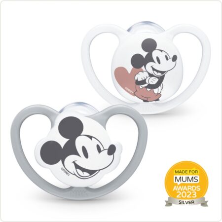 MICKEY SPACE SOOTHERS GREY S1