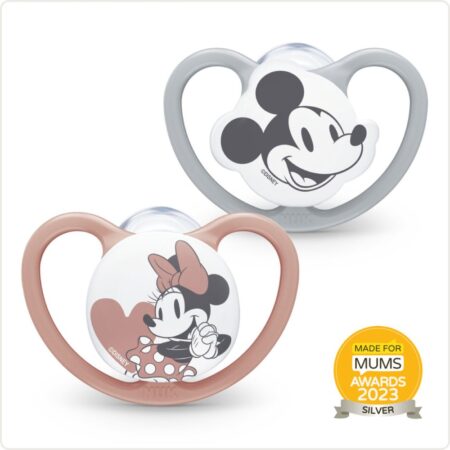MICKEY SPACE SOOTHERS RED S1