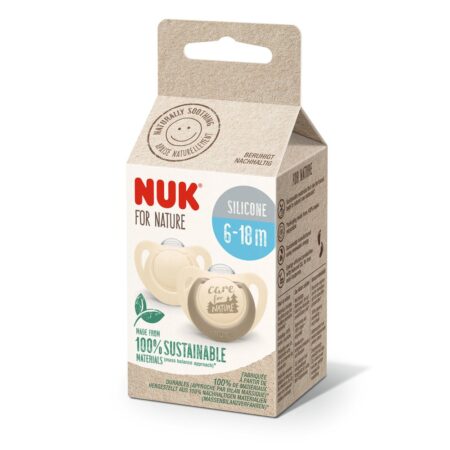 NUK FOR NATURE SOOTH S2 2PK BG