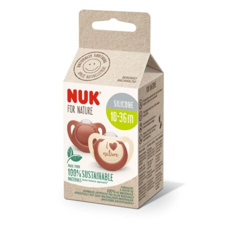 NUK FOR NATURE SOOTH S3 2PK RD