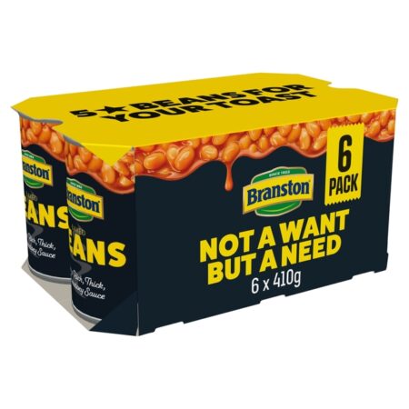 Branston Beans In Tomato Sauce 6x410g