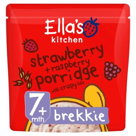 Ellas Kitchen Strawberry & Raspberry Porridge 175g