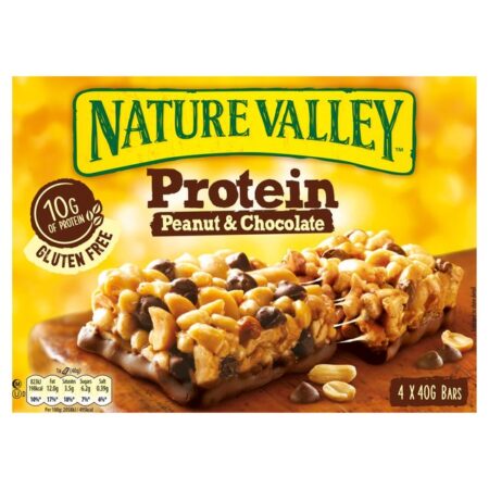 Nature Valley Protein Peanut & Chocolate Bar 4 X 40g