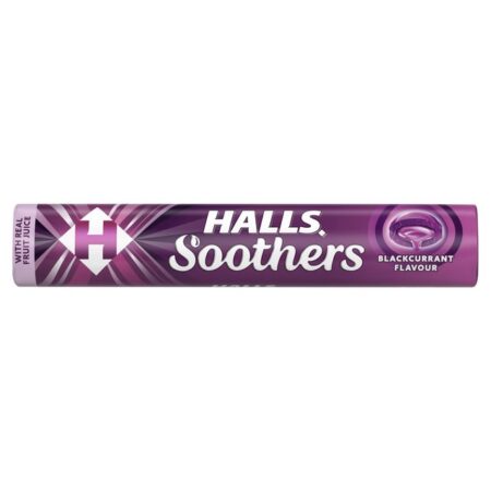 Halls Soothers Blackcurrant45g