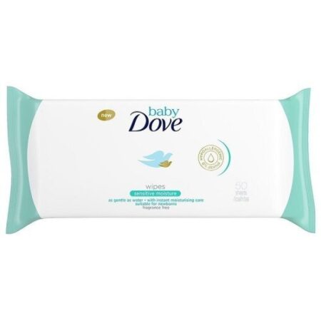 Dove Baby Sensitive Moisture Wipes – 50 Sheets
