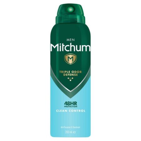 Mitchum 48hr Protection Clean Control Anti-Perspirant Deodorant 200ml