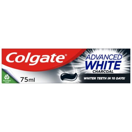 Colgate Advanced White Charcoal Whitening Toothpaste 75ml