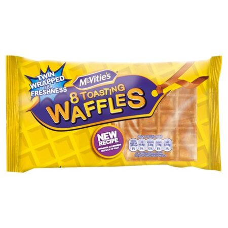 Mcvitie’s Toasting Waffles 8 per pack