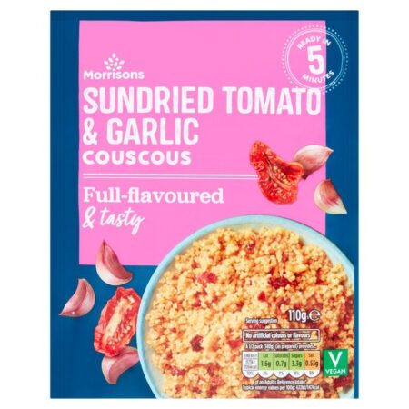 Morrisons Tomato & Garlic Couscous 110g