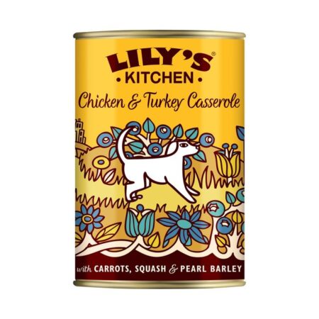 Lilys Kitchen Chicken & Turkey Casserole 400g