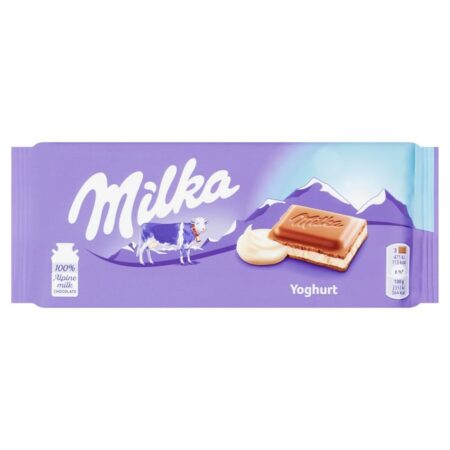 Milka Yoghurt 100% Alpine Milk Chocolate 100g