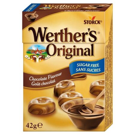 Werther’s Original Chocolate Flavour Sugar Free 42g