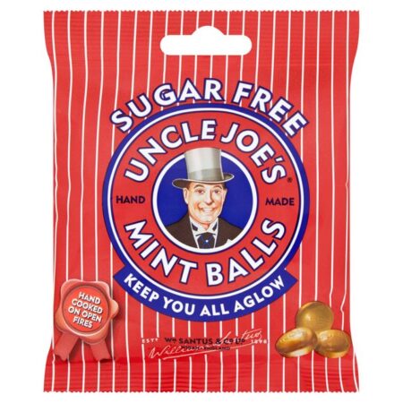 Uncle Joe’s Mint Balls Sugar Free 60g