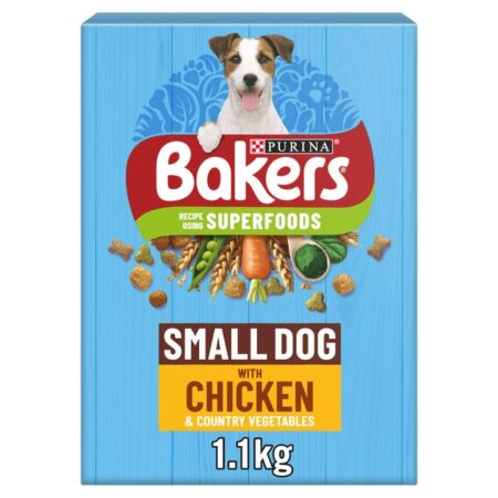 Bakers Small Dog With Tasty Beef & Vegetables & Wholegrain 1.1kg