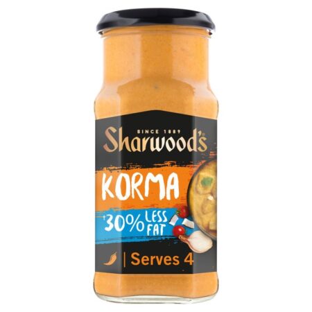 Sharwood’s Cooking Sauce Korma 30% Less Fat 420g